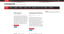 Desktop Screenshot of kodmatik.com